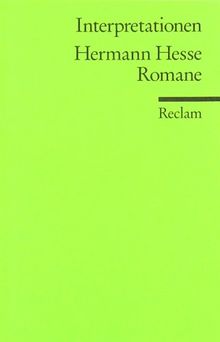 Hermann Hesse, Romane, Interpretationen