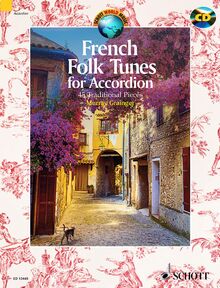 French folk tunes +CD (45 pièces traditionnelles françaises) --- Accordéon
