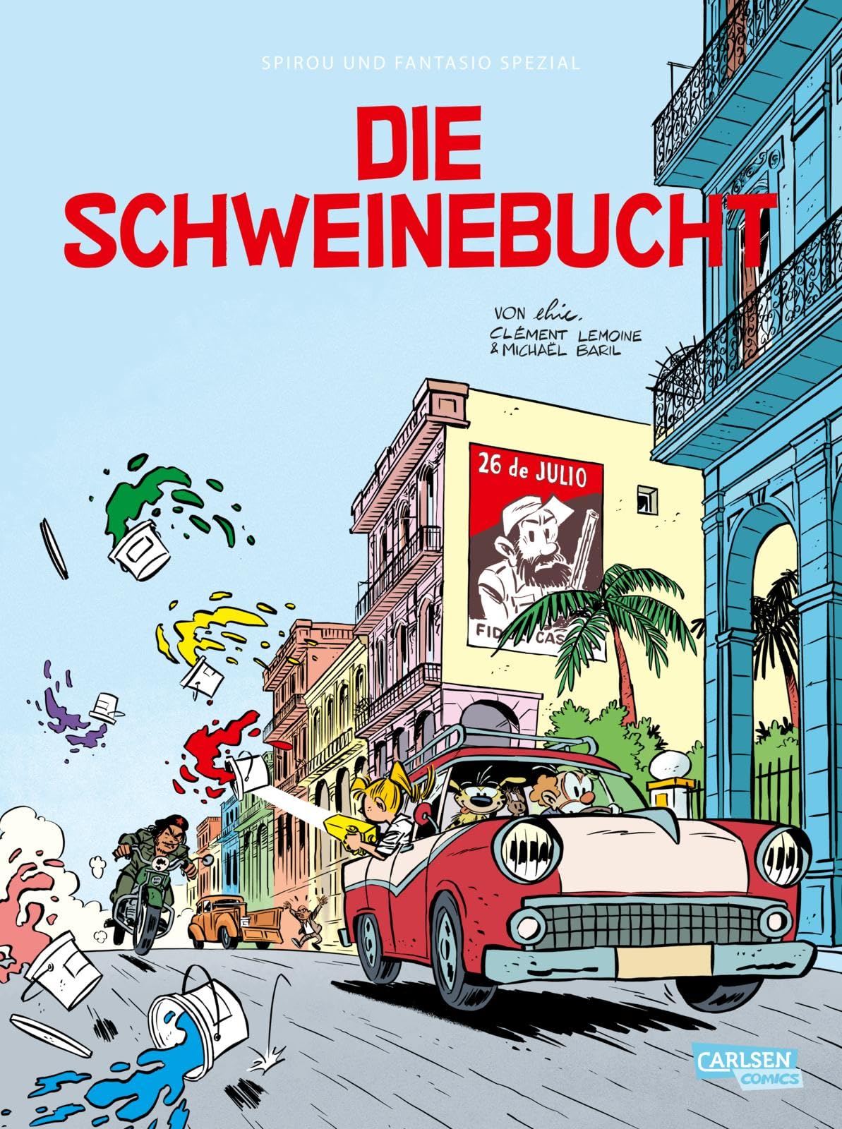 Lemoine, Christophe: Spirou und Fantasio Spezial 43: Die Schweinebucht