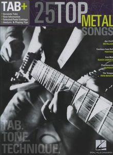 Tab : 25 Top Metal Songs - Tab. Tone. Technique