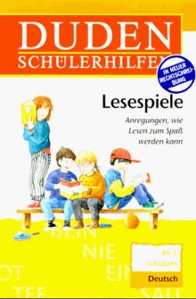 Duden Schülerhilfen, Lesespiele, ab 3. Schuljahr, neue Rechtschreibung