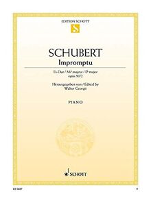 Impromptu: Nr. 2 Es-Dur. op. 90. D 899. Klavier. (Edition Schott Einzelausgabe)