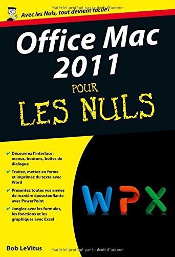 Office Mac 2011 Pour Les Nuls
