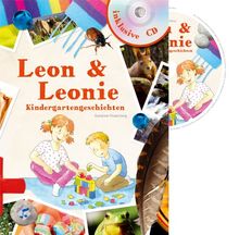 Leon & Leonie Kindergartengeschichten, m. Audio-CD