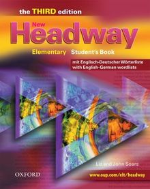 New Headway Elementary Student's Book. Mit zweisprachiger Vokabelliste und Interactive Practice CD-ROM: Pack for Germany an Austria