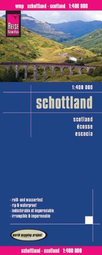 Reise Know-How Landkarte Schottland (1:400.000): world mapping project