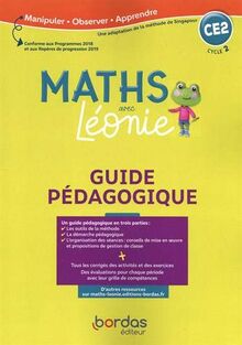 Les maths avec Léonie CE2, cycle 2 : guide pédagogique