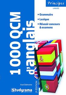 1.000 QCM d'anglais : grammaire, lexique, réussir concours & examens