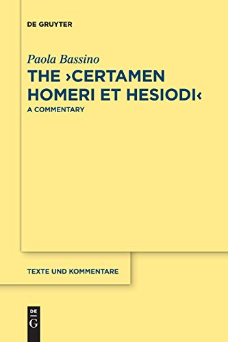 The >Certamen Homeri et Hesiodi