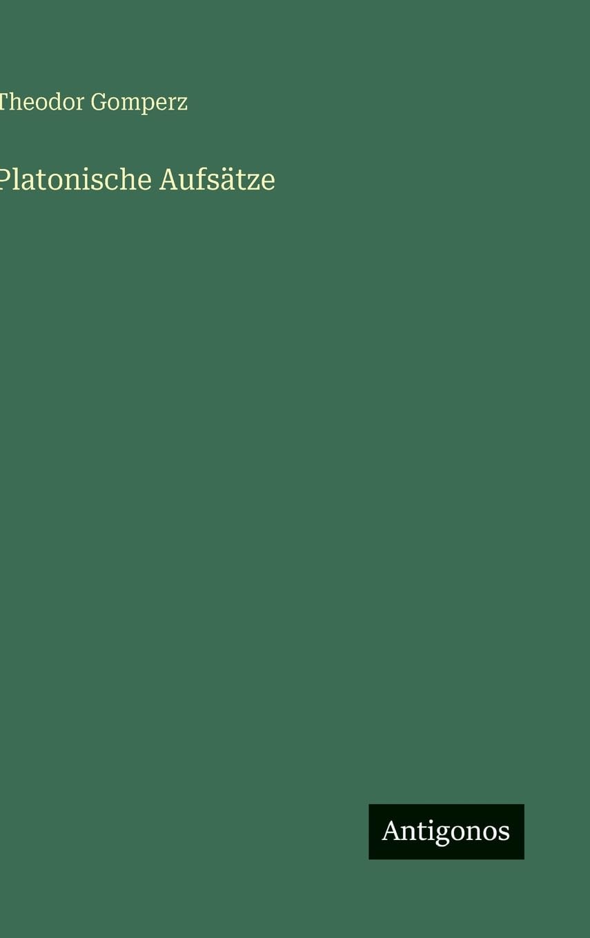 Platonische Aufsätze