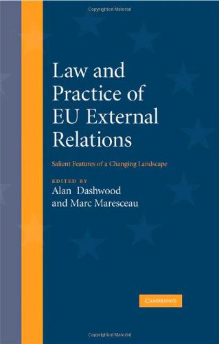 Law and Practice of EU External Relations: Salient Features of a Changing Landscape