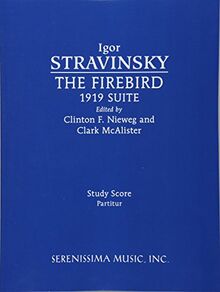 The Firebird, 1919 Suite: Study score