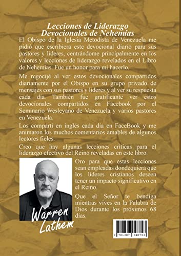 Lecciones de liderazgo: 68 Devocionales de Nehemías