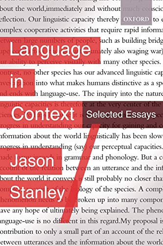 Language in Context: Selected Essays
