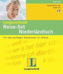 Langenscheidts Reise-Set Niederländisch. Mit CD: Sprachführer  und Audio-CD. Für alle wichtigen Situationen im Urlaub