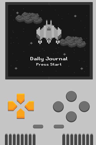 8Bit Daily Planner & Journal: Video Game Themed Journal Planner with Gratitude 120 pages 6x9 for Kids
