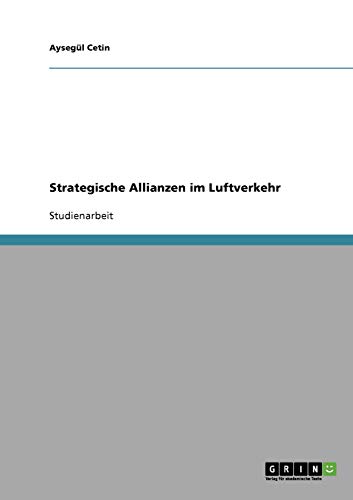 Strategische Allianzen im Luftverkehr