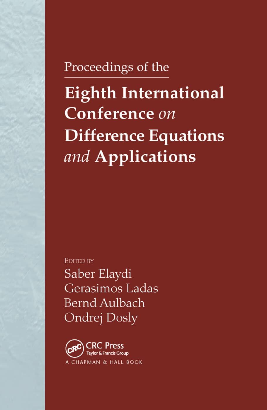 Proceedings of the Eighth International Conference on Difference Equations and Applications