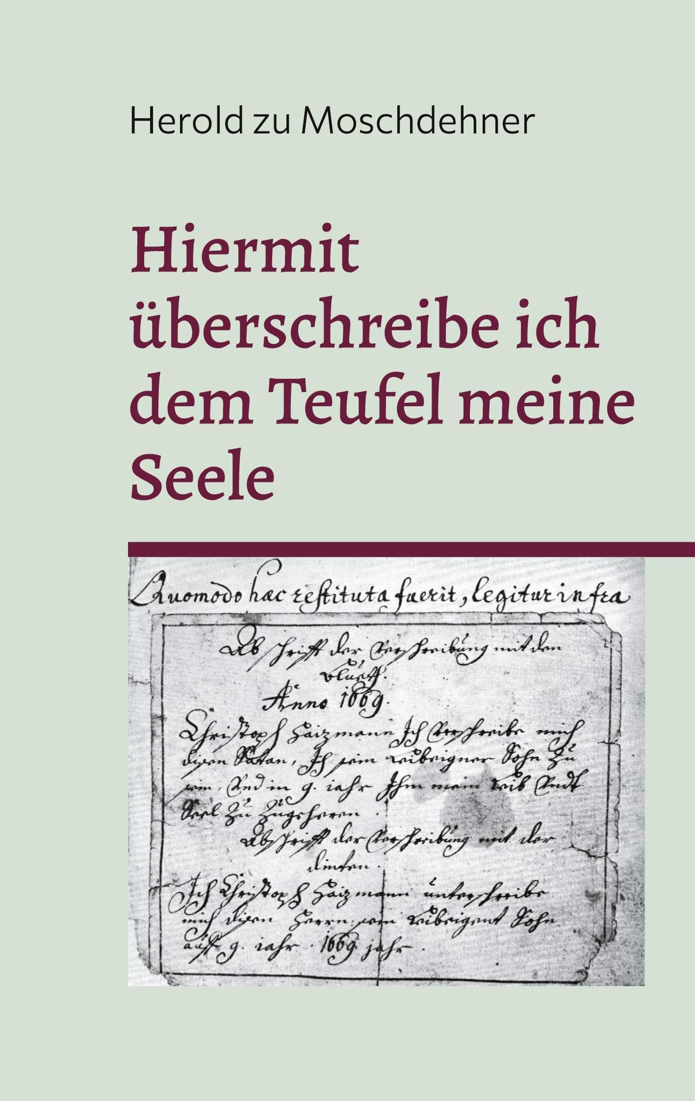 Hiermit überschreibe ich dem Teufel meine Seele: Der echte ultimative Vertrag
