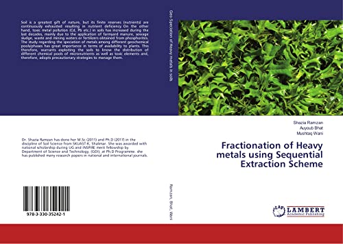 Fractionation of Heavy metals using Sequential Extraction Scheme