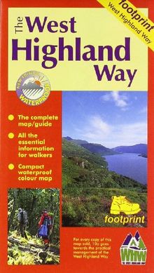 West Highland Way: Map/Guide (Footprint)