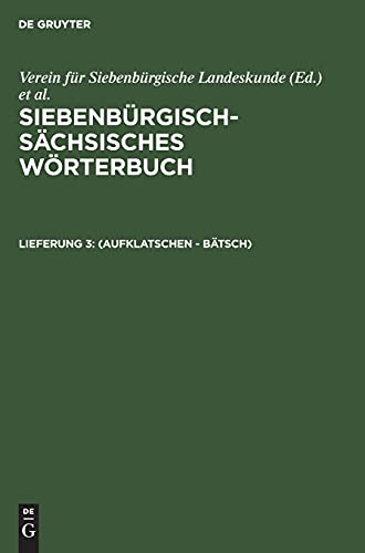 (aufklatschen - Bätsch) (Siebenbürgisch-Sächsisches Wörterbuch)