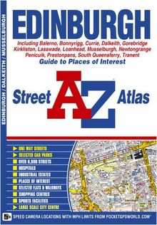 Edinburgh Street Atlas (A-Z Street Maps & Atlases)