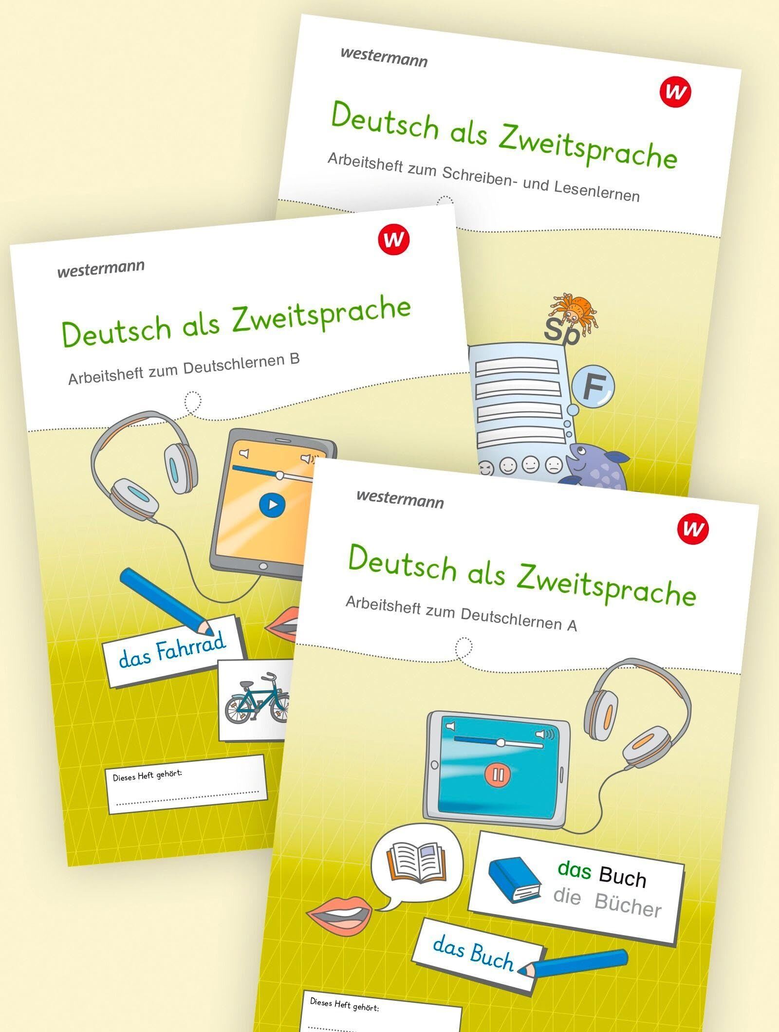 Westermann Unterrichtsmaterialien Grundschule. Paket DaZ (3 Arbeitshefte)