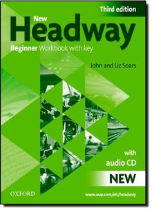 New Headway English Course Beginner Workbook with Key and CD