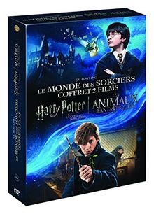 Coffret j. k. rowling 2 films : harry potter à l'école des sorciers ; les animaux fantastiques [FR Import]