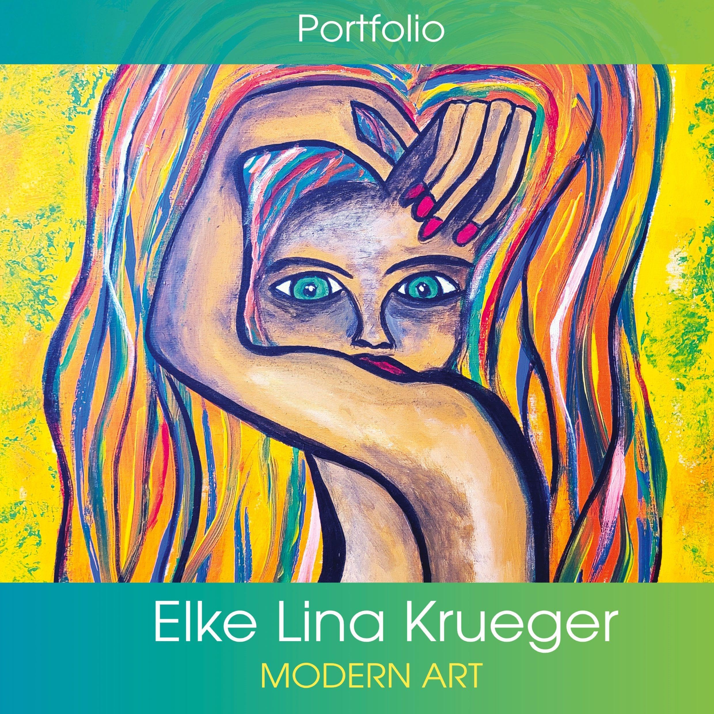 Elke Lina Krüger - Modern Art: Portfolio, Art Bokletserie Volume II / 1 (Art Booklets Serie: Portfolios)