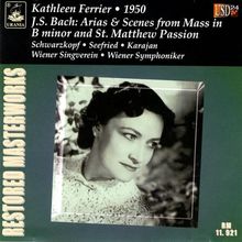Bach : Matthaeus-Passion Bwv244 (Querschnitt), Mes