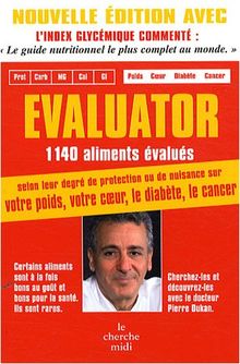 Evaluator : 1.140 aliments évalués