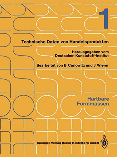 Härtbare Formmassen: Merkblätter 1-400 (Kunststoffe, 1-2 / 1)
