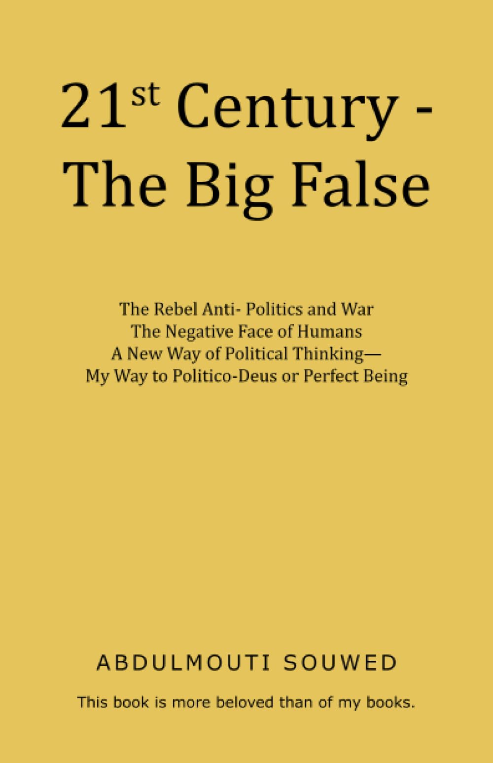 21st Century - The Big False: please refer to front cover instructions