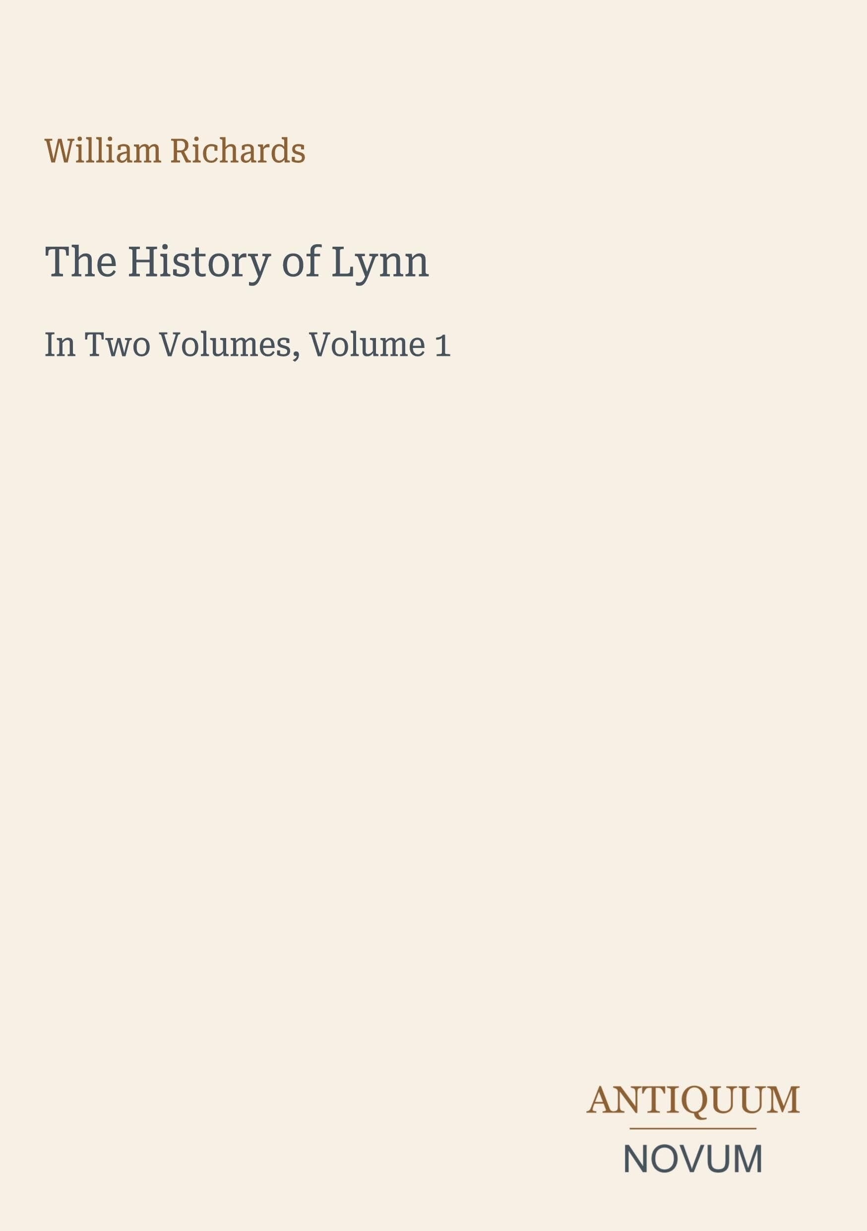 The History of Lynn