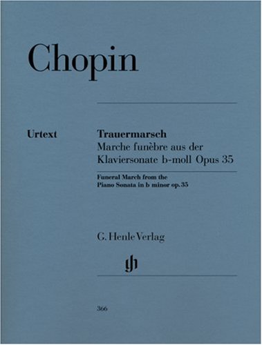 Trauermarsch B-Moll Op 35 (Sonate 2). Klavier