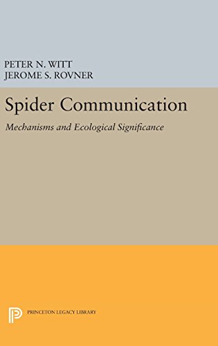 Spider Communication: Mechanisms and Ecological Significance (Princeton Legacy Library)
