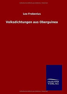 Volksdichtungen aus Oberguinea