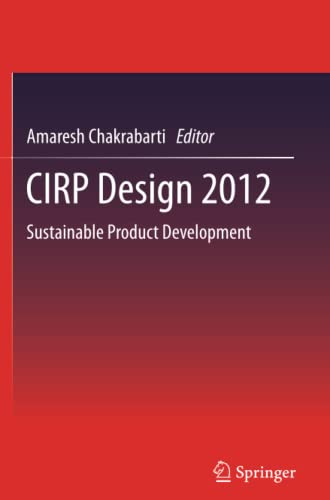 CIRP Design 2012: Sustainable Product Development
