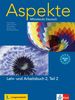 Aspekte 2 (B2) in Teilbänden - Lehr- und Arbeitsbuch Teil 2 mit 2 Audio-CDs: Mittelstufe Deutsch