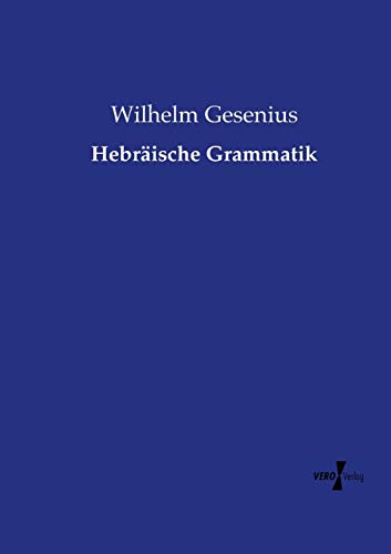Hebräische Grammatik - Wilhelm Gesenius Kartoniert (TB)