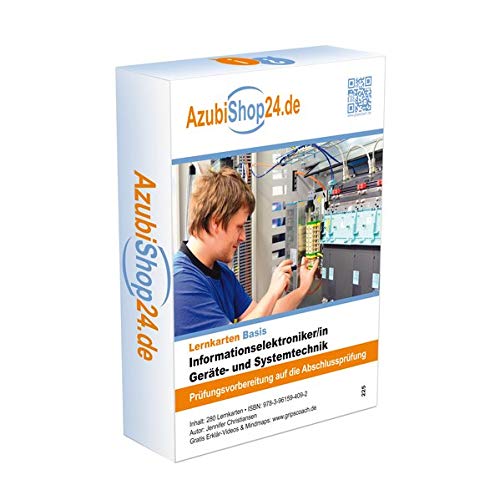 Lernkarten Informationselektroniker /in Geräte- und SystemtechnikLernkarten Prüfungsvorbereitung: LernkartenInformationselektroniker /in Geräte- und SystemtechnikPrüfungsvorbereitung