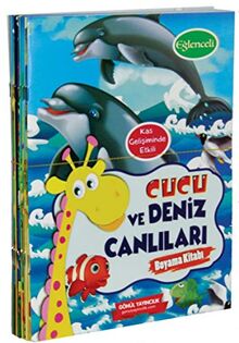 Cucu Boyama Kitapları (10 Kitap Set)