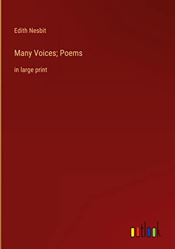 Many Voices; Poems: in large print