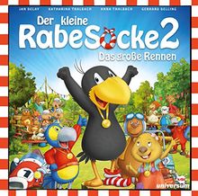 Der Kleine Rabe Socke 2 - Das Große Rennen (Hörspiel) von Kleine Rabe Socke,der | CD | Zustand gut
