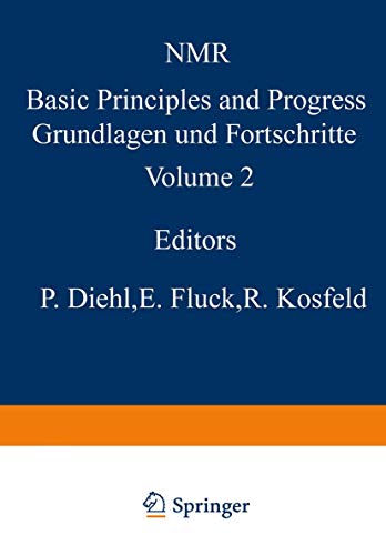NMR-Untersuchungen an Komplexverbindungen (NMR Basic Principles and Progress) (German Edition) (NMR Basic Principles and Progress, 2, Band 2)
