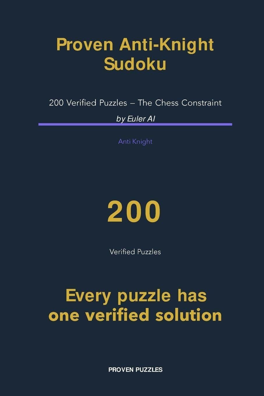 Proven Anti-Knight Sudoku