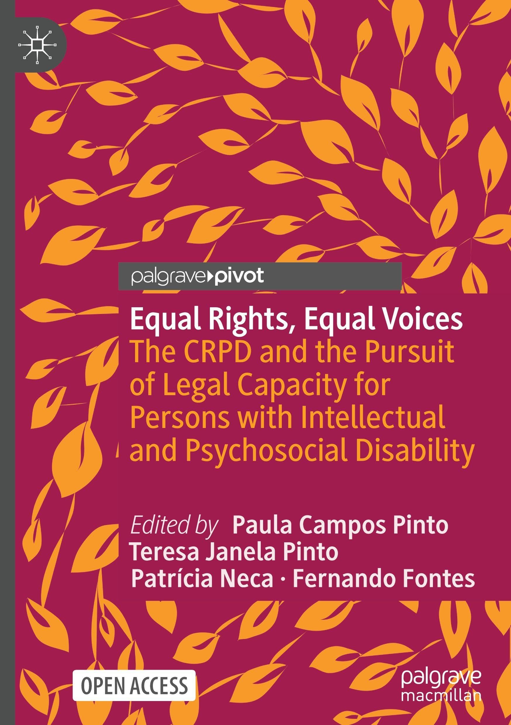 Equal Rights, Equal Voices: The CRPD and the Pursuit of Legal Capacity for Persons with Intellectual and Psychosocial Disability (Palgrave Socio-Legal Studies)