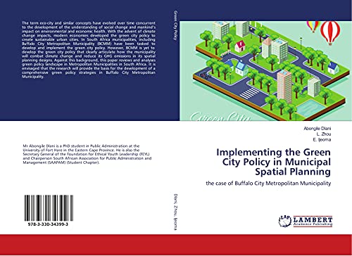 Implementing the Green City Policy in Municipal Spatial Planning: the case of Buffalo City Metropolitan Municipality